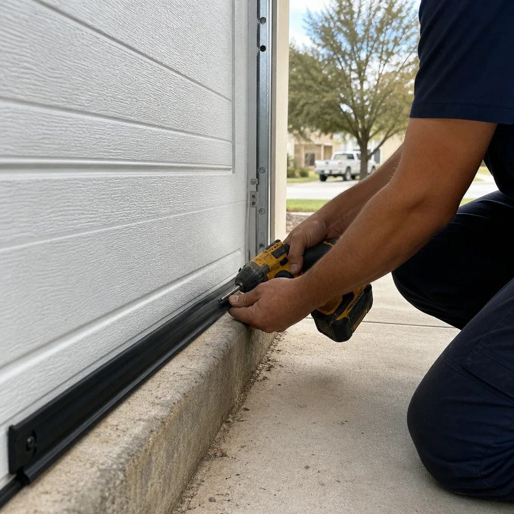 Garage Door Spring Repair in Bulverde